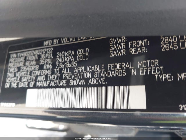 Продаж на аукціоні авто 2011 Volvo Xc60 T6/t6 R-design, vin: YV4902DZ4B2217132, номер лоту: 46156225