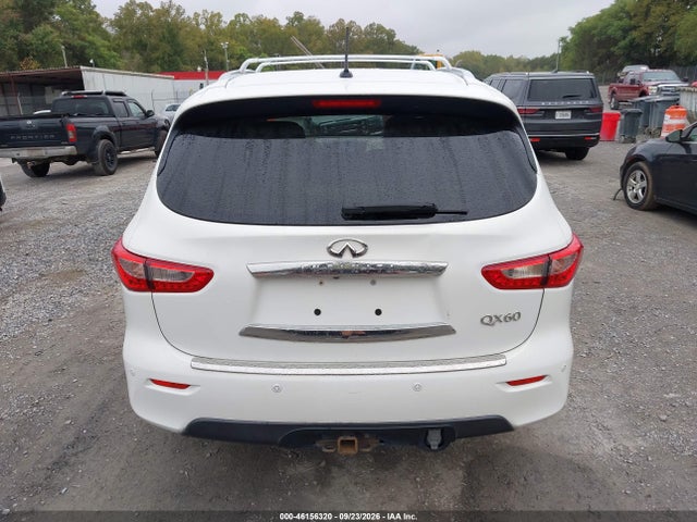 Продажа на аукционе авто 2014 Infiniti Qx60, vin: 5N1AL0MM6EC501808, номер лота: 46156320