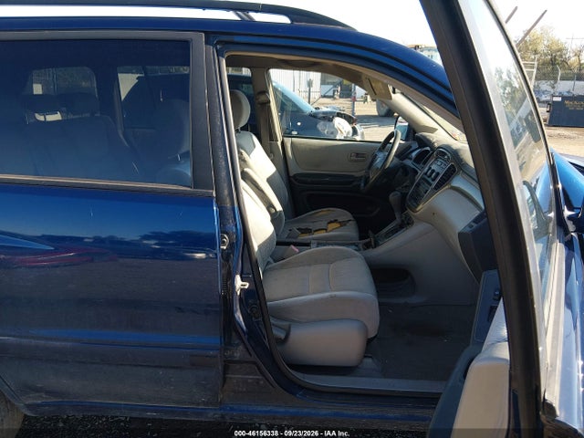 2003 Toyota Highlander მანქანა იყიდება აუქციონზე, vin: JTEGD21A330071831, აუქციონის ნომერი: 46156338