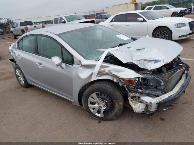 Продажа на аукционе авто 2012 Honda Civic Lx, vin: 19XFB2F57CE068424, номер лота: 46156344