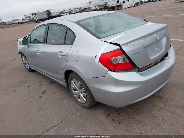 Продажа на аукционе авто 2012 Honda Civic Lx, vin: 19XFB2F57CE068424, номер лота: 46156344