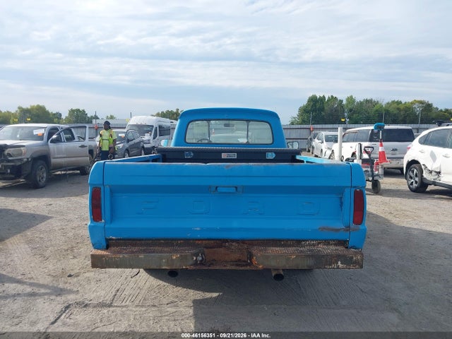 46156351 :رقم المزاد ، F100BK675694 vin ، 1965 Ford F-100 مزاد بيع