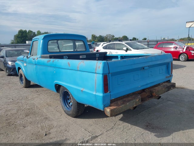 46156351 :رقم المزاد ، F100BK675694 vin ، 1965 Ford F-100 مزاد بيع