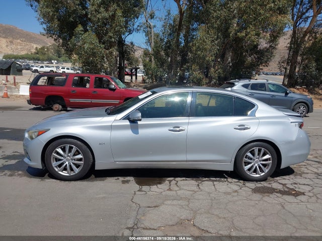 46156374 :رقم المزاد ، JN1EV7AP8HM744464 vin ، 2017 Infiniti Q50 3.0t Premium مزاد بيع
