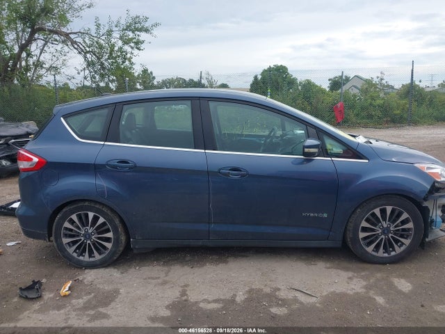 46156528 :رقم المزاد ، 1FADP5DU7JL101291 vin ، 2018 Ford C-max Hybrid Titanium مزاد بيع