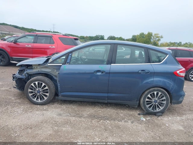 46156528 :رقم المزاد ، 1FADP5DU7JL101291 vin ، 2018 Ford C-max Hybrid Titanium مزاد بيع