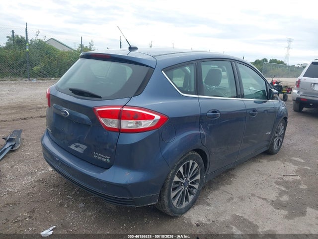 46156528 :رقم المزاد ، 1FADP5DU7JL101291 vin ، 2018 Ford C-max Hybrid Titanium مزاد بيع