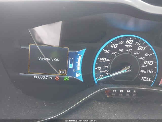46156528 :رقم المزاد ، 1FADP5DU7JL101291 vin ، 2018 Ford C-max Hybrid Titanium مزاد بيع