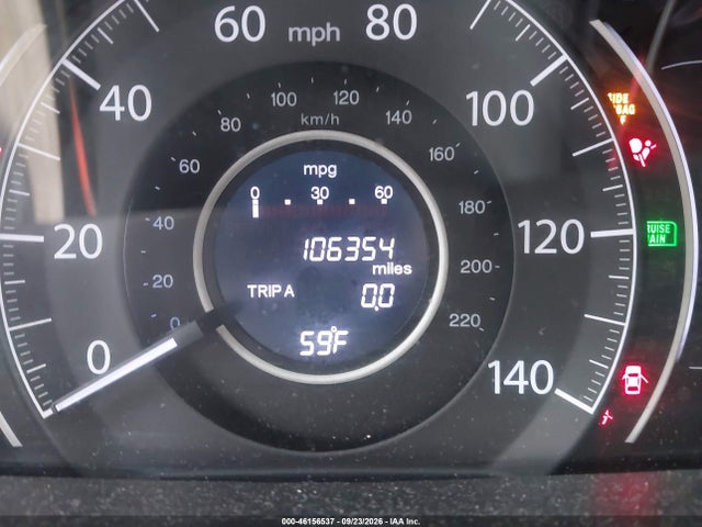 46156537 :رقم المزاد ، 5J6RM3H32CL038208 vin ، 2012 Honda Cr-v Lx مزاد بيع