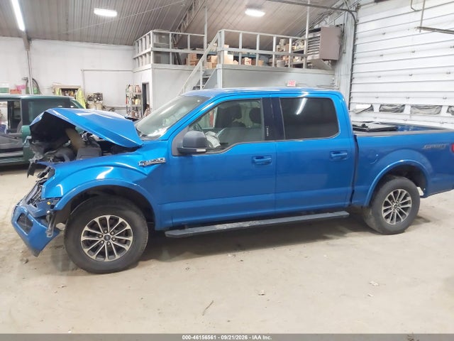 2019 Ford F-150 Xlt მანქანა იყიდება აუქციონზე, vin: 1FTEW1EP2KFA11209, აუქციონის ნომერი: 46156561