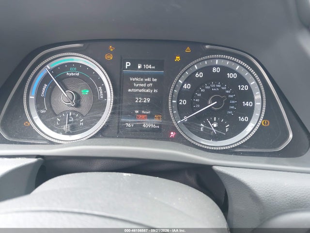 Продаж на аукціоні авто 2021 Hyundai Sonata Hybrid Blue, vin: KMHL24JJXMA029524, номер лоту: 46156587