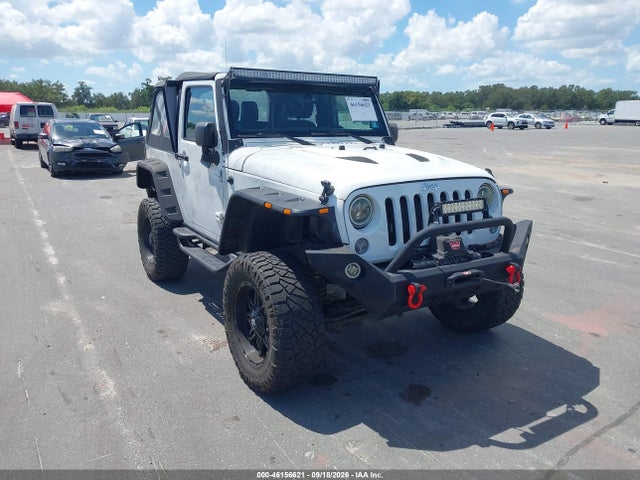 2014 Jeep Wrangler Sport მანქანა იყიდება აუქციონზე, vin: 1C4AJWAG9EL310105, აუქციონის ნომერი: 46156621