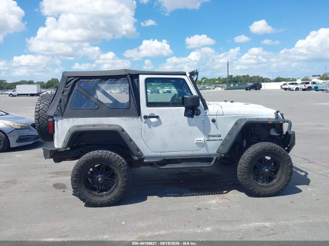 46156621 :رقم المزاد ، 1C4AJWAG9EL310105 vin ، 2014 Jeep Wrangler Sport مزاد بيع