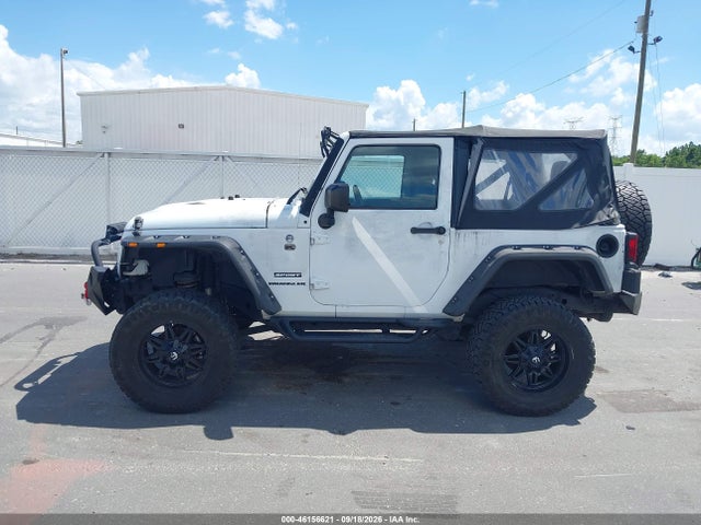 46156621 :رقم المزاد ، 1C4AJWAG9EL310105 vin ، 2014 Jeep Wrangler Sport مزاد بيع
