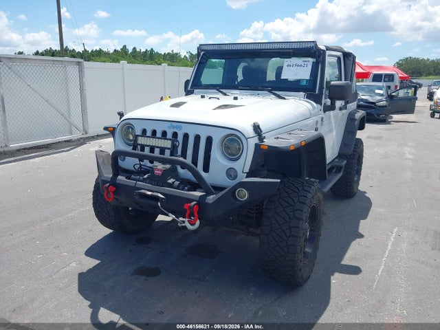 46156621 :رقم المزاد ، 1C4AJWAG9EL310105 vin ، 2014 Jeep Wrangler Sport مزاد بيع