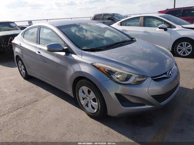 Aukcja sprzedaży 2016 Hyundai Elantra Se, vin: 5NPDH4AE0GH717961, numer aukcji: 46156684