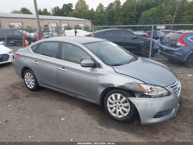 2013 Nissan Sentra S მანქანა იყიდება აუქციონზე, vin: 3N1AB7AP5DL770130, აუქციონის ნომერი: 46156692