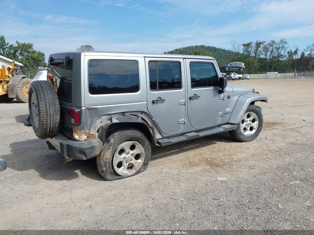46156699 :رقم المزاد ، 1C4BJWEG8EL108418 vin ، 2014 Jeep Wrangler Unlimited Sahara مزاد بيع