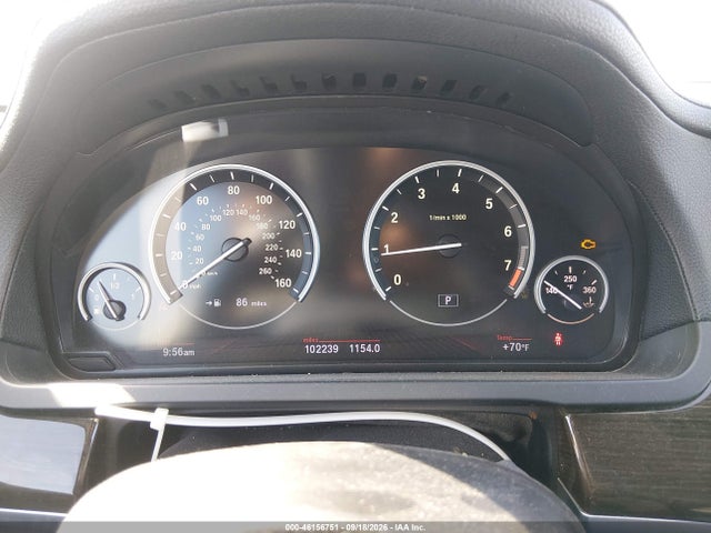 2012 Bmw 740li მანქანა იყიდება აუქციონზე, vin: WBAKB4C54CC577017, აუქციონის ნომერი: 46156751