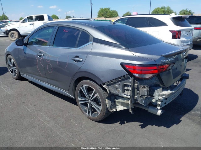 46156768 :رقم المزاد ، 3N1AB8DV2MY251023 vin ، 2021 Nissan Sentra Sr Xtronic Cvt مزاد بيع