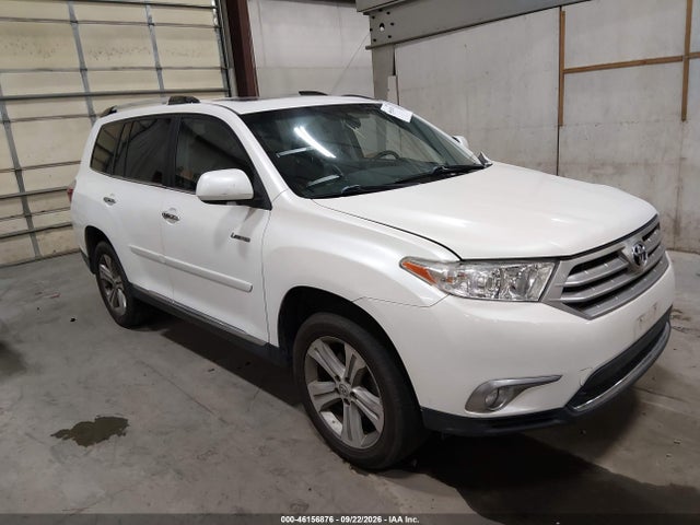 2012 Toyota Highlander Limited V6 მანქანა იყიდება აუქციონზე, vin: 5TDDK3EHXCS150727, აუქციონის ნომერი: 46156876