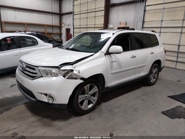 Aukcja sprzedaży 2012 Toyota Highlander Limited V6, vin: 5TDDK3EHXCS150727, numer aukcji: 46156876
