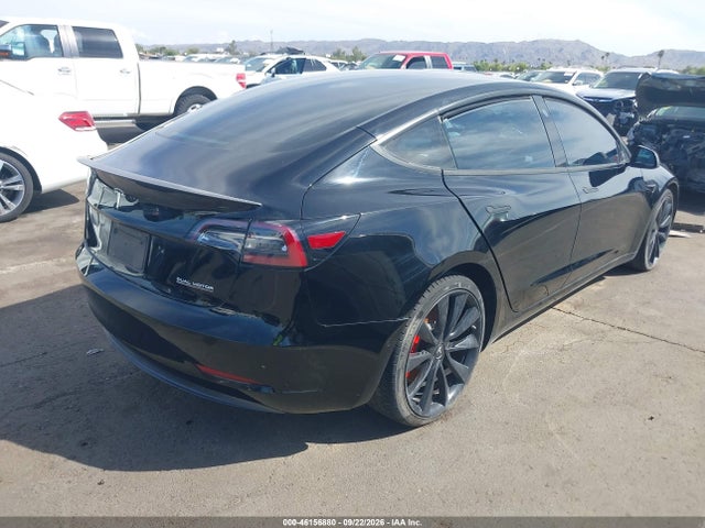 46156880 :رقم المزاد ، 5YJ3E1EB6KF422034 vin ، 2019 Tesla Model 3 Long Range/performance مزاد بيع
