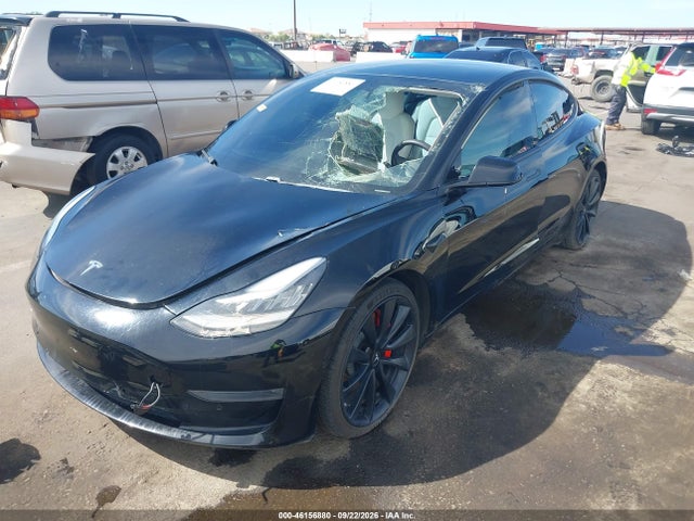 46156880 :رقم المزاد ، 5YJ3E1EB6KF422034 vin ، 2019 Tesla Model 3 Long Range/performance مزاد بيع