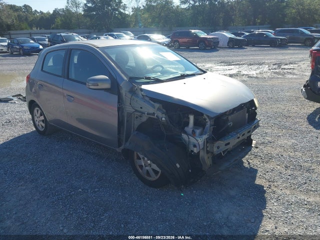 2015 Mitsubishi Mirage Es/rf მანქანა იყიდება აუქციონზე, vin: ML32A4HJ2FH038952, აუქციონის ნომერი: 46156881