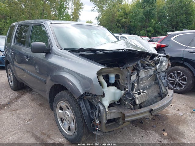 2011 Honda Pilot Lx მანქანა იყიდება აუქციონზე, vin: 5FNYF4H20BB075381, აუქციონის ნომერი: 46156890