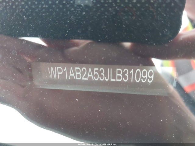 Aukcja sprzedaży 2018 Porsche Macan S, vin: WP1AB2A53JLB31099, numer aukcji: 46156913