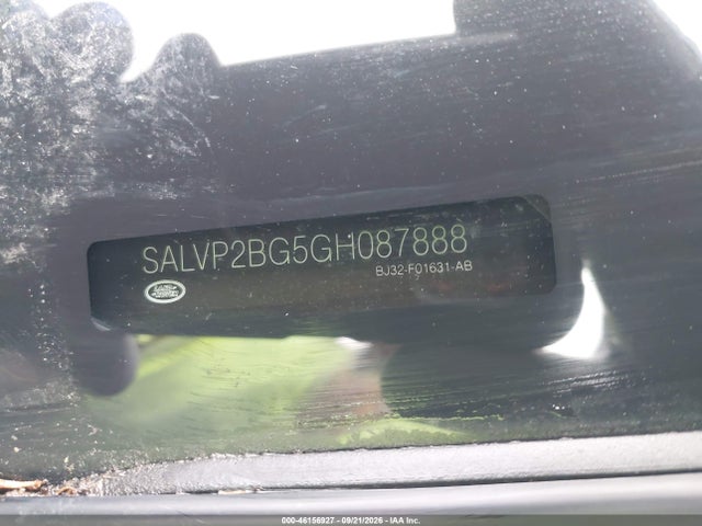 46156927 :رقم المزاد ، SALVP2BG5GH087888 vin ، 2016 Land Rover Range Rover Evoque Se/se Premium مزاد بيع