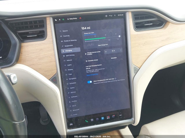 2018 Tesla Model X 100d/75d/p100d მანქანა იყიდება აუქციონზე, vin: 5YJXCAE24JF116326, აუქციონის ნომერი: 46156944