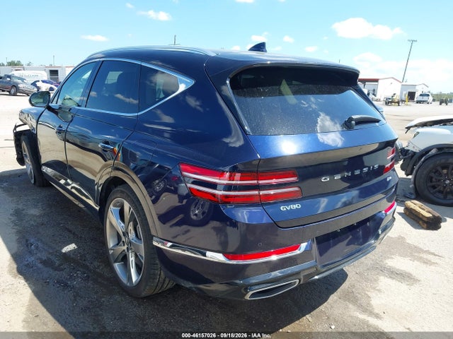 2024 Genesis Gv80 2.5t Awd მანქანა იყიდება აუქციონზე, vin: KMUHBDSB2RU162301, აუქციონის ნომერი: 46157026
