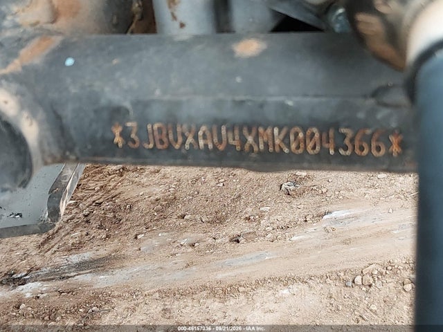 46157036 :رقم المزاد ، 3JBVXAV4XMK004366 vin ، 2021 Can-am Maverick X3 X Rs Turbo Rr مزاد بيع