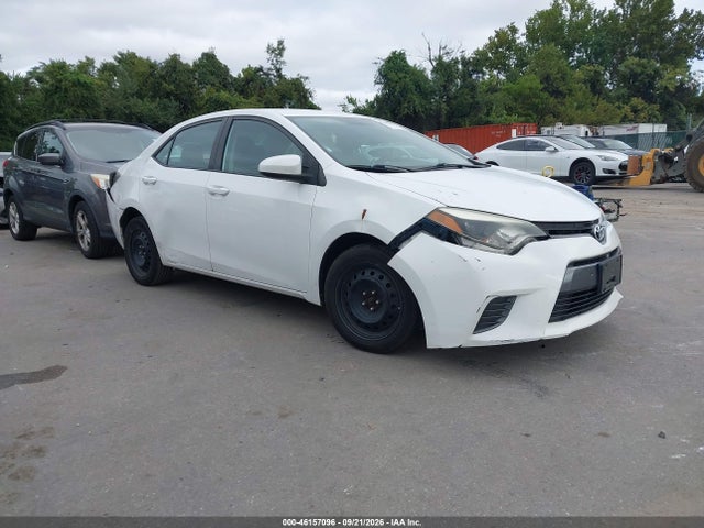 Продажа на аукционе авто 2016 Toyota Corolla Le, vin: 2T1BURHE2GC600097, номер лота: 46157096