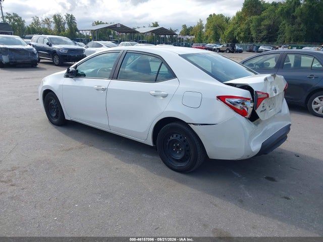 Продажа на аукционе авто 2016 Toyota Corolla Le, vin: 2T1BURHE2GC600097, номер лота: 46157096