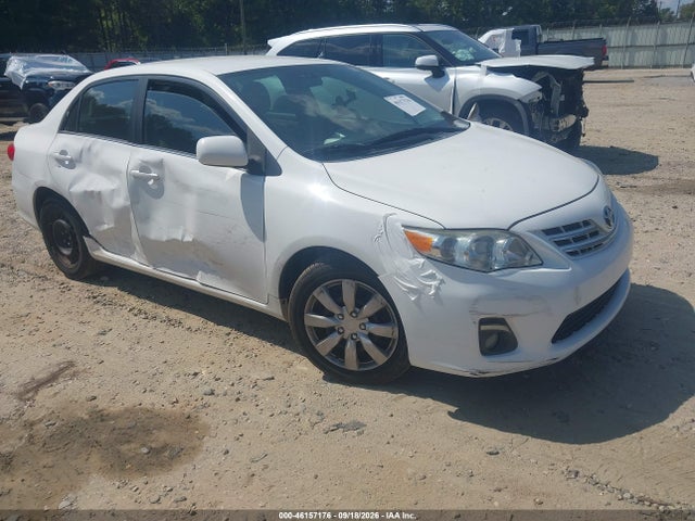 46157176 :رقم المزاد ، 2T1BU4EE3DC981820 vin ، 2013 Toyota Corolla S/le مزاد بيع