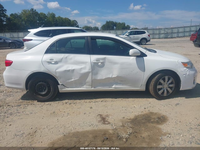 46157176 :رقم المزاد ، 2T1BU4EE3DC981820 vin ، 2013 Toyota Corolla S/le مزاد بيع