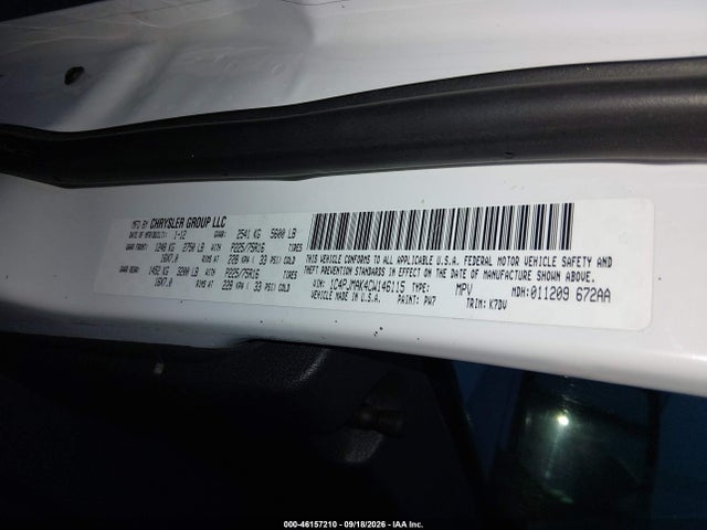 Продаж на аукціоні авто 2012 Jeep Liberty Sport, vin: 1C4PJMAK4CW146115, номер лоту: 46157210
