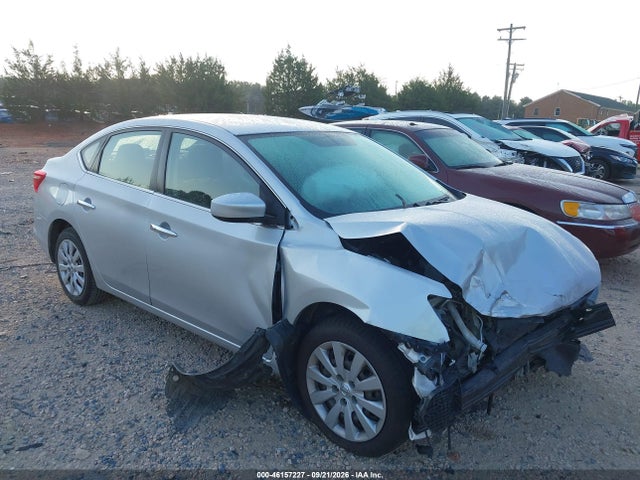 2017 Nissan Sentra Sv მანქანა იყიდება აუქციონზე, vin: 3N1AB7AP6HY352412, აუქციონის ნომერი: 46157227