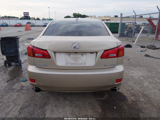 Продажа на аукционе авто 2008 Lexus Is 250, vin: JTHBK262082073424, номер лота: 46157276