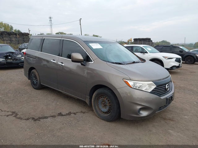 2015 Nissan Quest S მანქანა იყიდება აუქციონზე, vin: JN8AE2KP0F9129893, აუქციონის ნომერი: 46157299