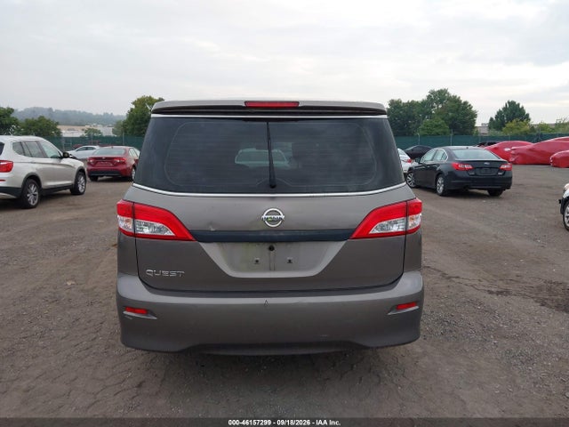2015 Nissan Quest S მანქანა იყიდება აუქციონზე, vin: JN8AE2KP0F9129893, აუქციონის ნომერი: 46157299
