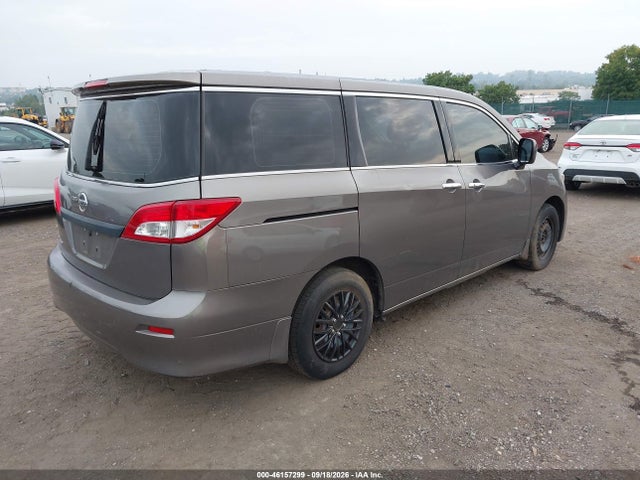 2015 Nissan Quest S მანქანა იყიდება აუქციონზე, vin: JN8AE2KP0F9129893, აუქციონის ნომერი: 46157299