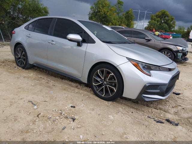 46157315 :رقم المزاد ، JTDS4RCE5LJ000244 vin ، 2020 Toyota Corolla Se مزاد بيع