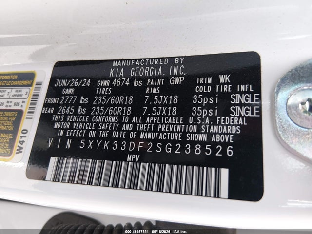 KIA Sportage Ex 2025 5XYK33DF2SG238526 Image 9