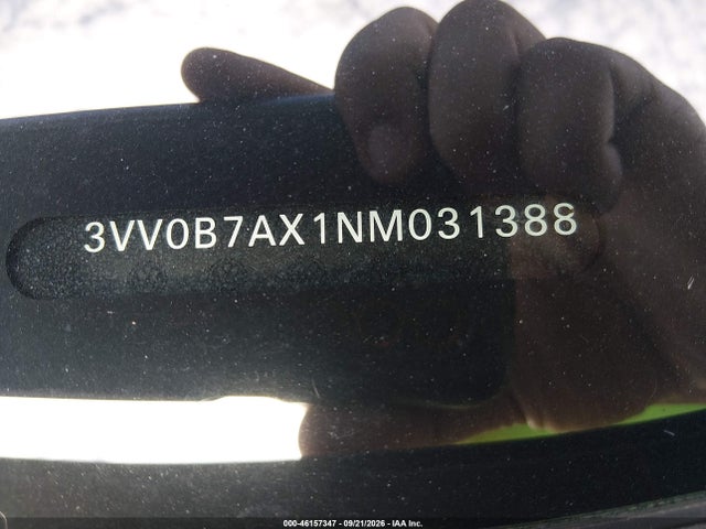 46157347 :رقم المزاد ، 3VV0B7AX1NM031388 vin ، 2022 Volkswagen Tiguan 2.0t S مزاد بيع