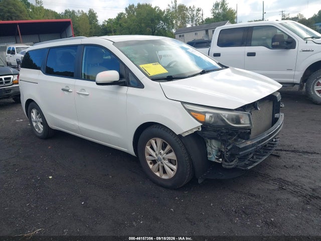2015 Kia Sedona Lx მანქანა იყიდება აუქციონზე, vin: KNDMB5C17F6037257, აუქციონის ნომერი: 46157356