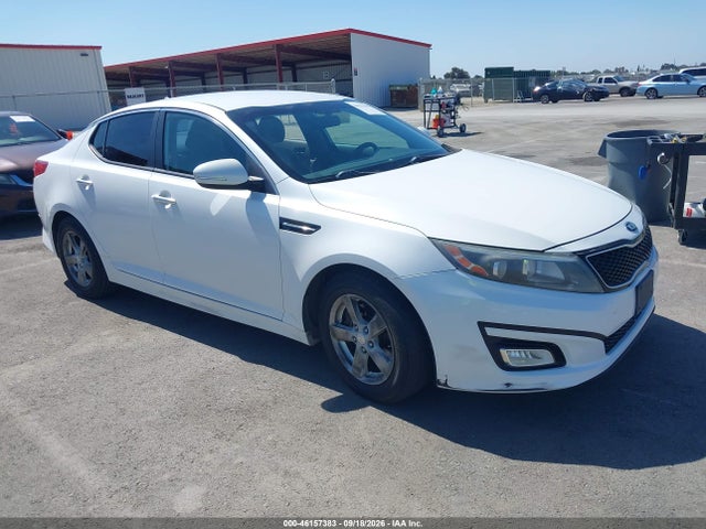 2014 Kia Optima Lx მანქანა იყიდება აუქციონზე, vin: KNAGM4A78E5468765, აუქციონის ნომერი: 46157383